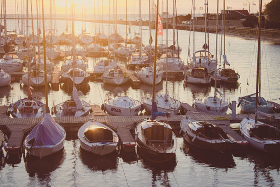 Boats at the marina